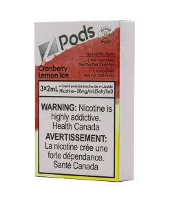 ZPods Cranberry Lemon Ice (20mg/mL)