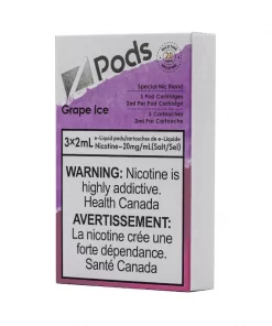 ZPods Grape Ice (20mg/mL)