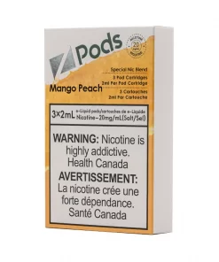 ZPods Mango Peach (20mg/mL)