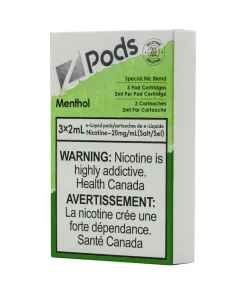 ZPods Menthol (20mg/mL)