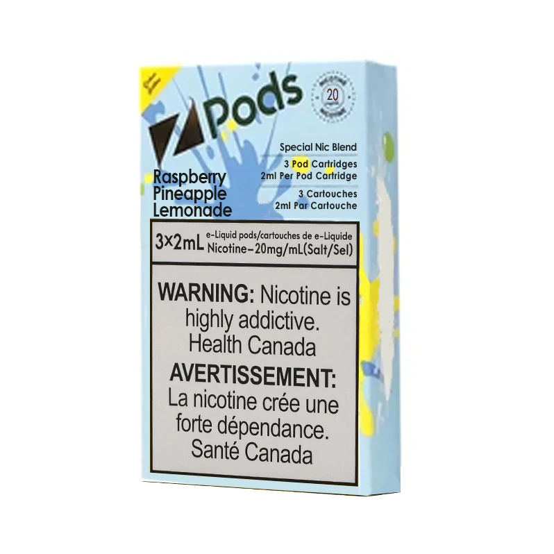 ZPods Raspberry Pineapple Lemonade (20mg/mL)
