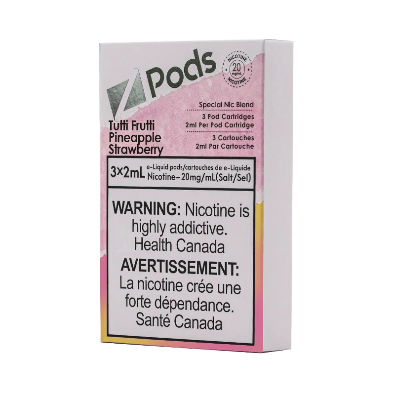 ZPods Tuti Fruti Pineapple Strawberry (20mg/mL)
