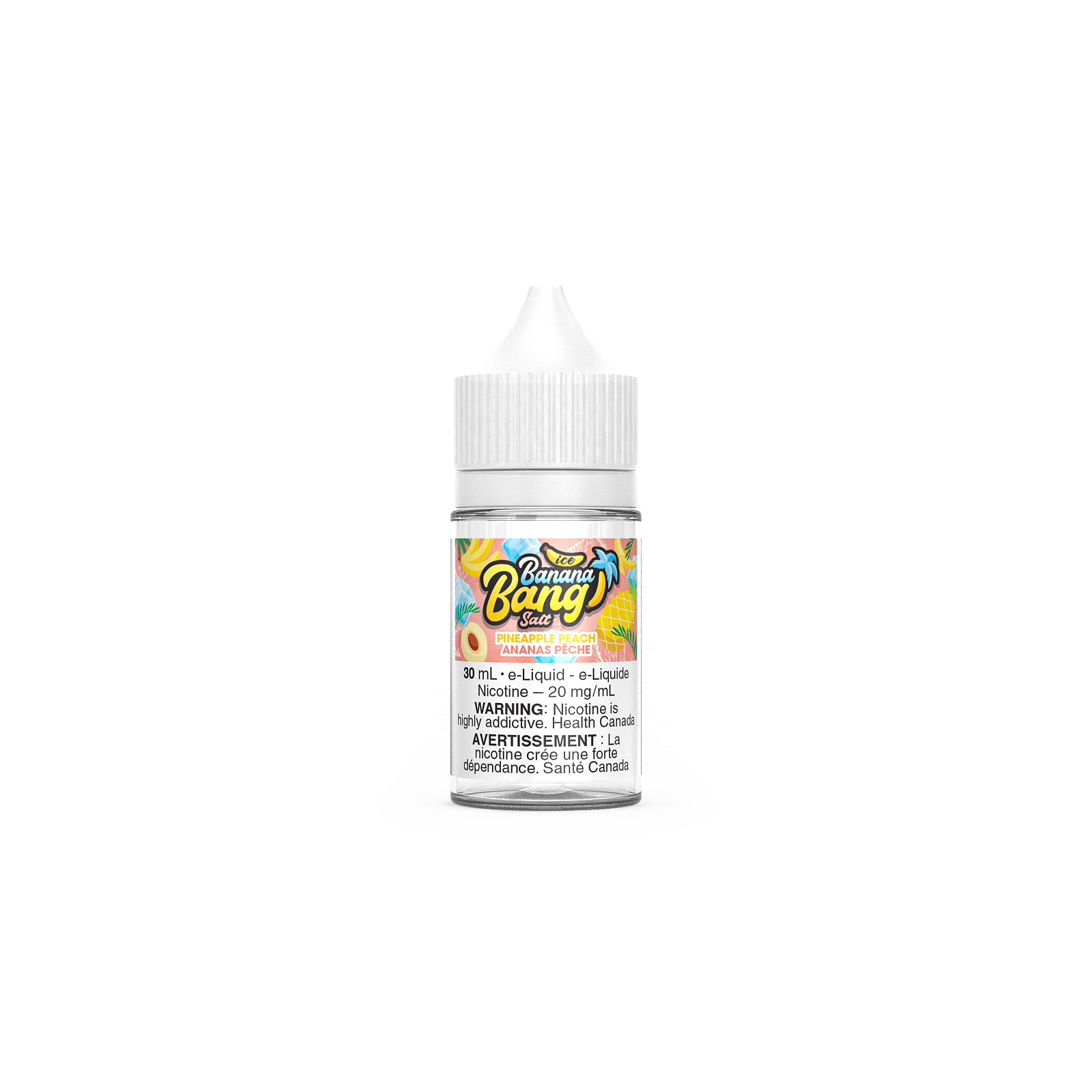 Pineapple Peach By Banana Bang Ice Salt 30mL (20mg/mL)