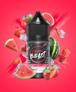 Flavour Beast E-Liquid - Savage Strawberry Watermelon Iced 30mL (20mg/mL)