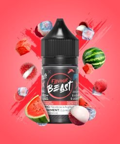 Flavour Beast E-Liquid - Lit Lychee Watermelon Iced 30mL (20mg/mL)