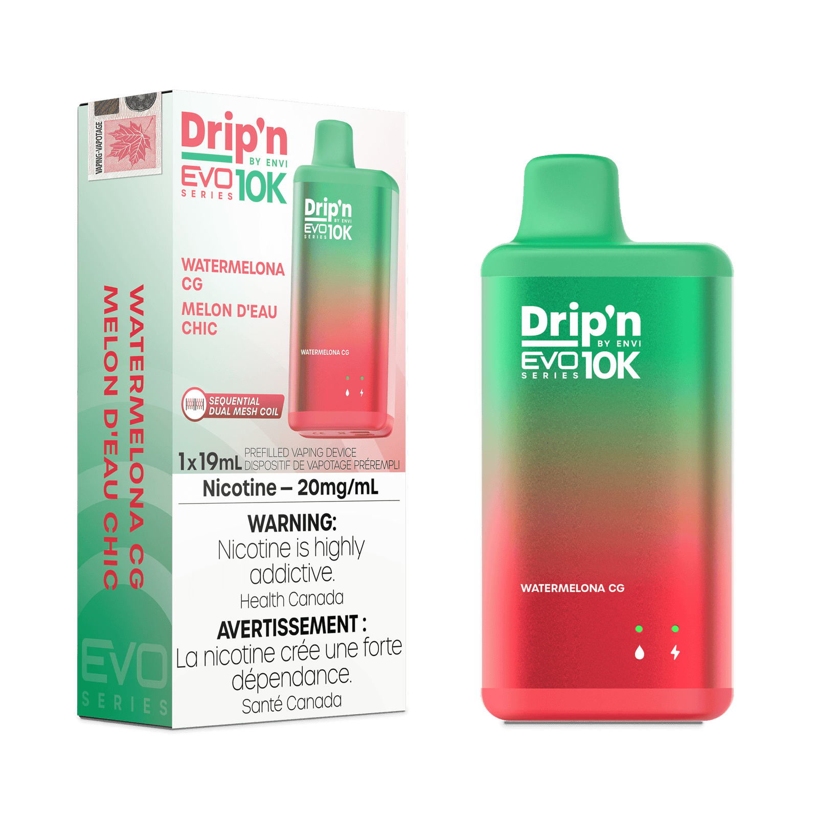 Drip'n EVO 10K - Watermelona CG (20mg/mL)