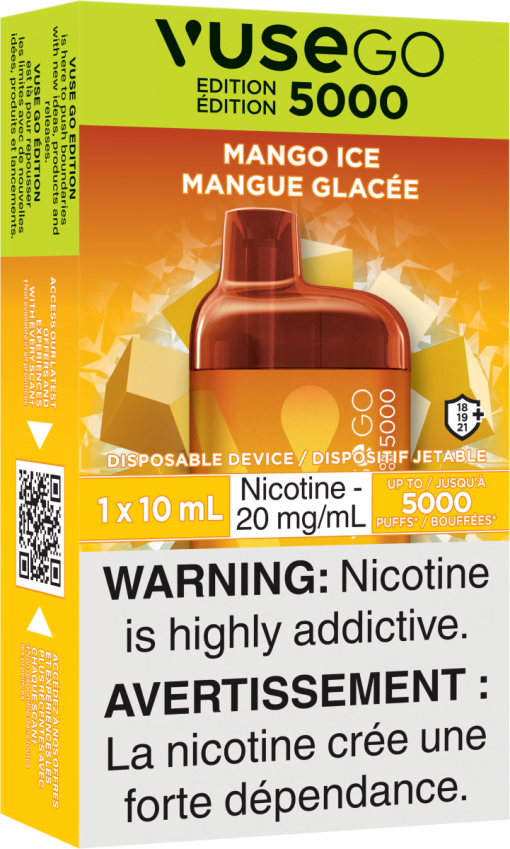 VUSE GO Edition 5000 - Mango Ice (20mg/mL)