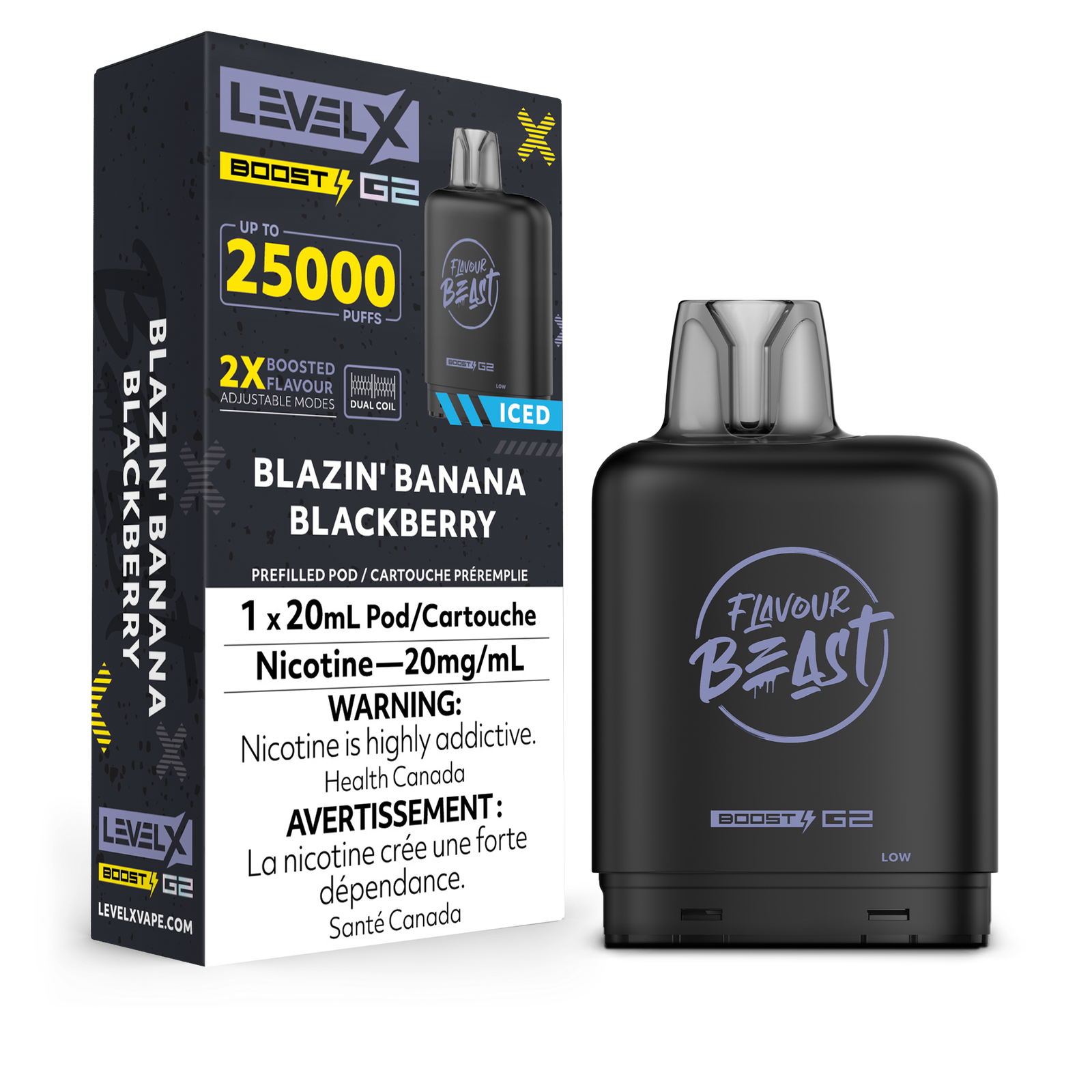 Level X FB G2 Boost - Blazin' Banana Blackberry