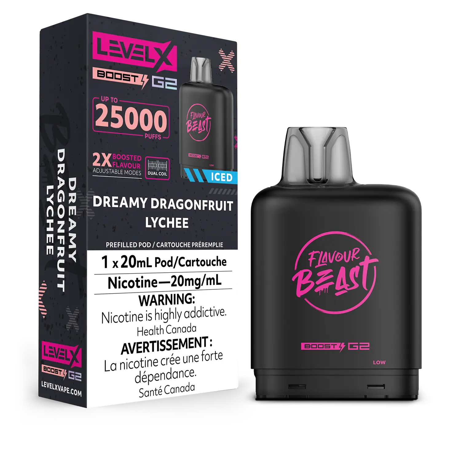 Level X FB G2 Boost - Dreamy Dragonfruit Lychee