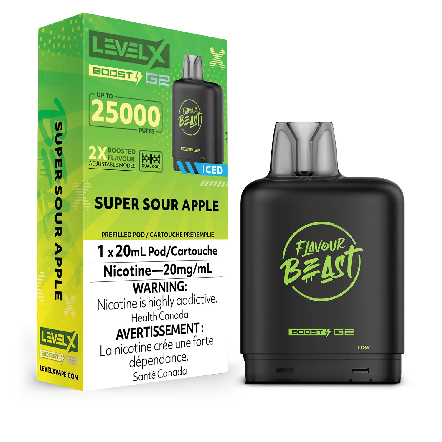 Level X FB G2 Boost - Super Sour Apple