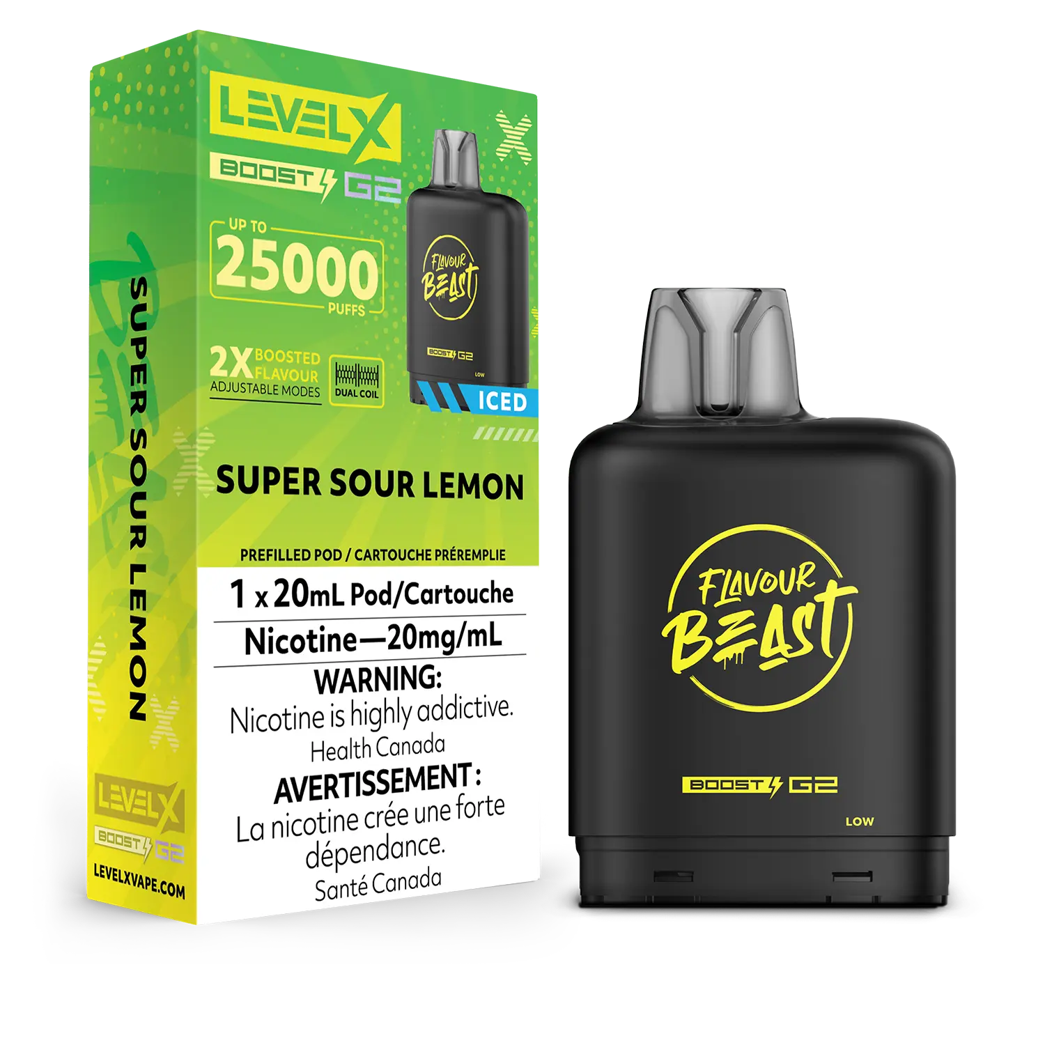 Level X FB G2 Boost - Super Sour Lemon