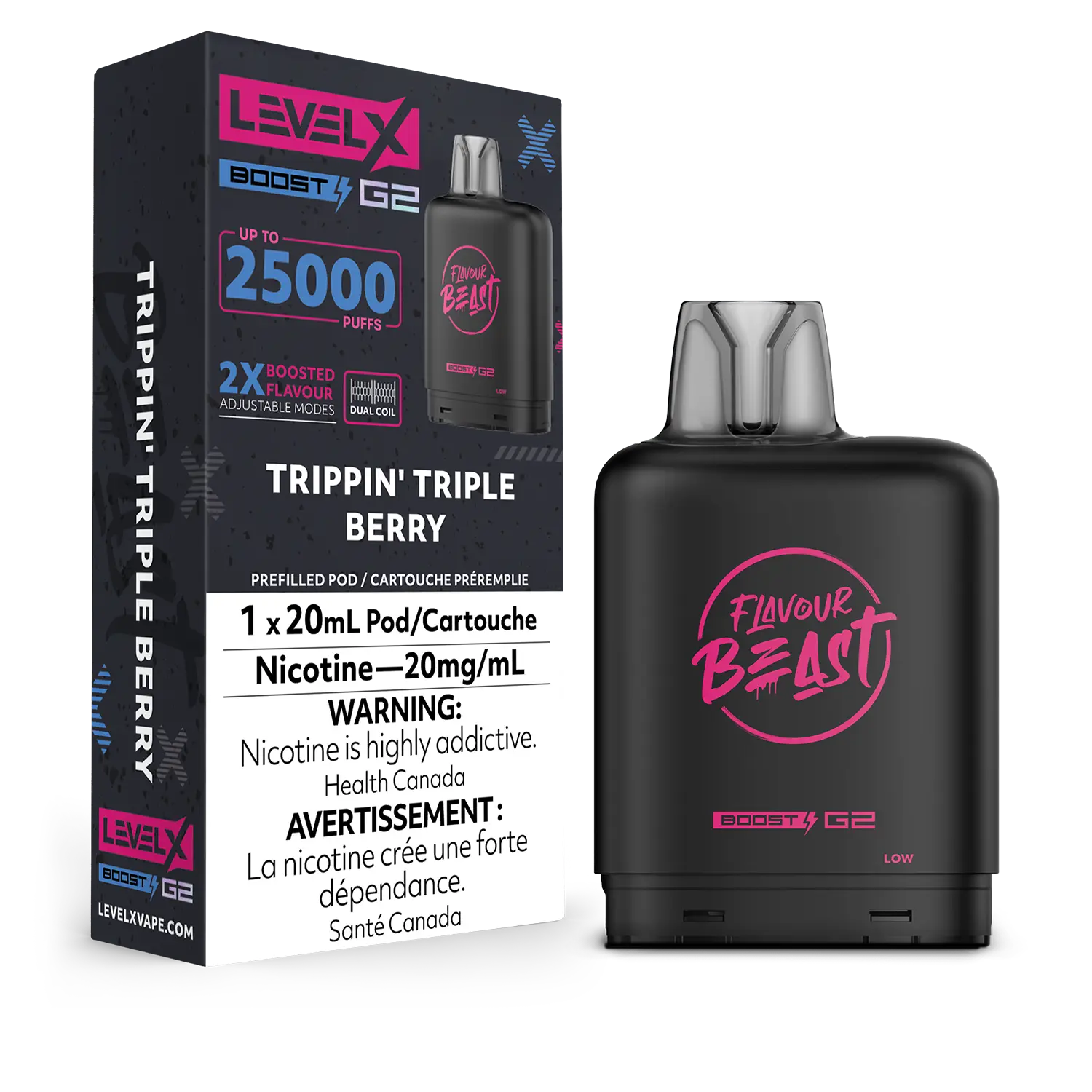 Level X FB G2 Boost - Trippin' Triple Berry
