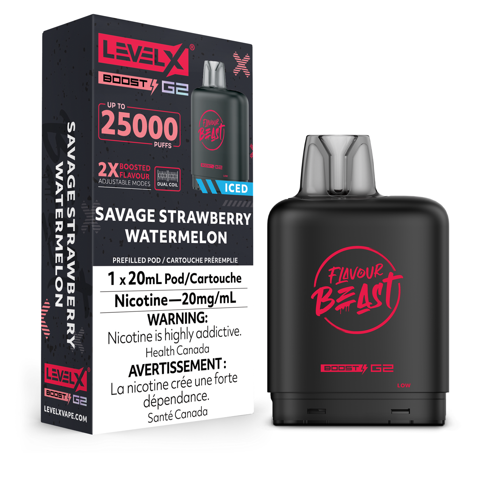Level X FB G2 Boost - Savage Strawberry Watermelon
