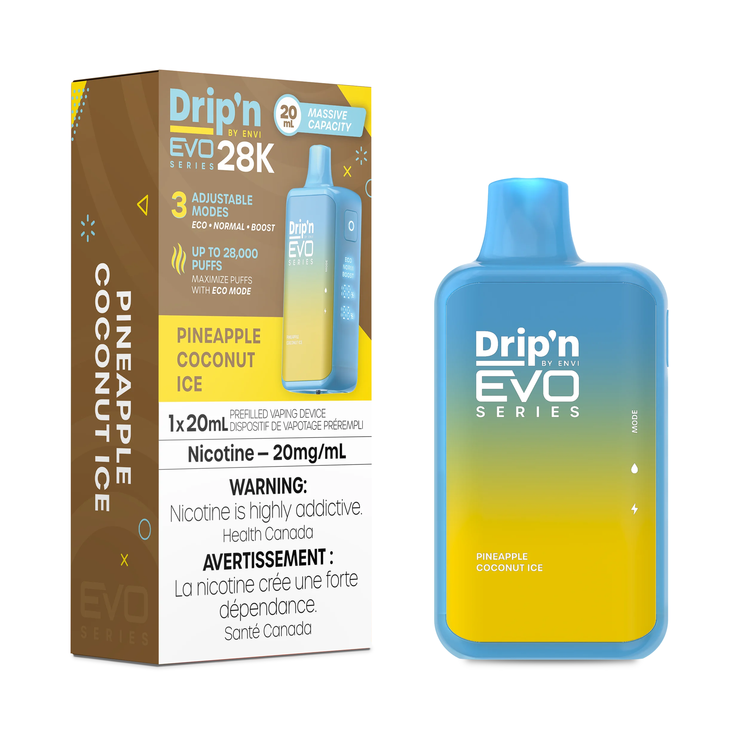 Drip'n EVO 28K - Pineapple Coconut Ice