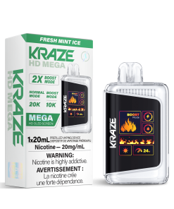 Kraze HD Mega 20K - Fresh Mint Ice