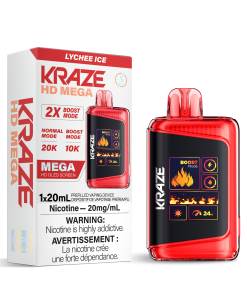 Kraze HD Mega 20K - Lychee Ice