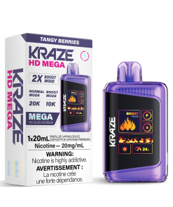 Kraze HD Mega 20K - Tangy Berries