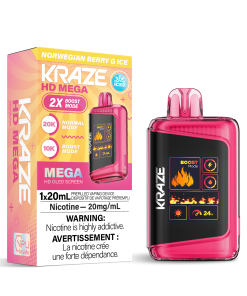 Kraze HD Mega 20K - Norwegian Berry G Ice