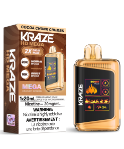 Kraze HD Mega 20K - Cocoa Chunk Crumbs