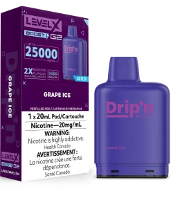 Level X Drip'n G2 Boost - Grape Ice