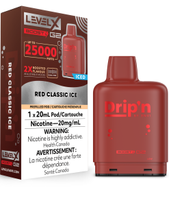 Level X Drip'n G2 Boost - Red Classic Ice