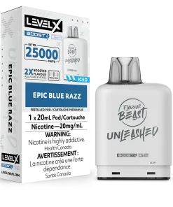 Level X FB Unleashed G2 Boost - Epic Blue Razz