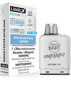 Level X FB Unleashed G2 Boost - Epic Blue Razz Lemon