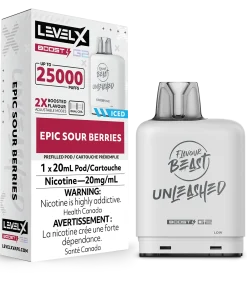 Level X FB Unleashed G2 Boost - Epic Sour Berries