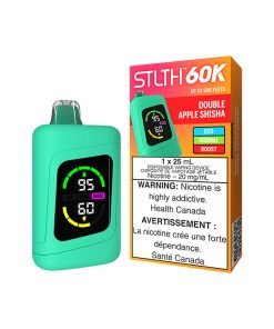 STLTH 60K - Double Apple Shisha