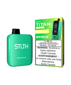 STLTH TITAN MAX 50K - Green Apple Ice