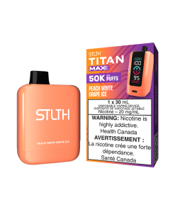 STLTH TITAN MAX 50K - Peach White Grape Ice