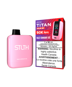 STLTH TITAN MAX 50K - Razz Currant Ice