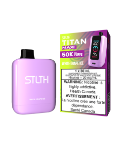 STLTH TITAN MAX 50K - White Grape Ice