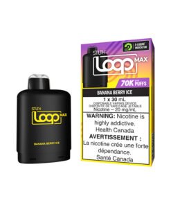 STLTH Loop Max 70K - Banana Berry Ice