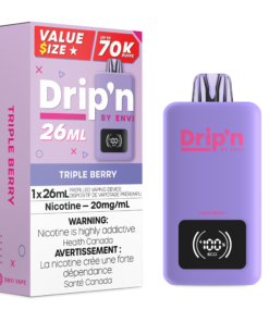 Drip'n By Envi 70K Disposable 26ml - Triple Berry