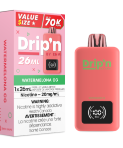 Drip'n By Envi 70K Disposable 26ml - Watermelona CG