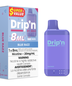 Drip'n by Envi 16K Disposable 8ML - Blue Razz
