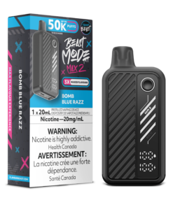 Flavour Beast-Beast Mode Max 2  50K Puffs - Bomb Blue Razz