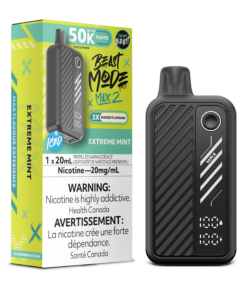 Flavour Beast-Beast Mode Max 2  50K Puffs - Extreme Mint
