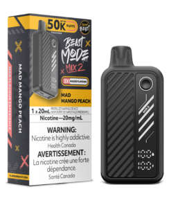 Flavour Beast-Beast Mode Max 2  50K Puffs - Mad Mango Peach