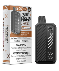 Flavour Beast-Beast Mode Max 2  50K Puffs - Pure Tobacco