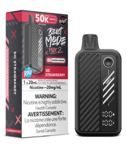 Flavour Beast-Beast Mode Max 2  50K Puffs - Sic Strawberry