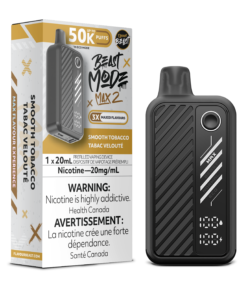 Flavour Beast-Beast Mode Max 2  50K Puffs - Smooth Tobacco