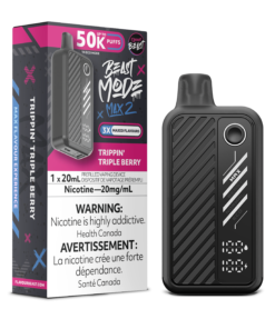 Flavour Beast-Beast Mode Max 2  50K Puffs - Trippin' Triple Berry