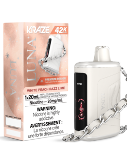 KRAZE LUNA 42K - White Peach Razz Lime