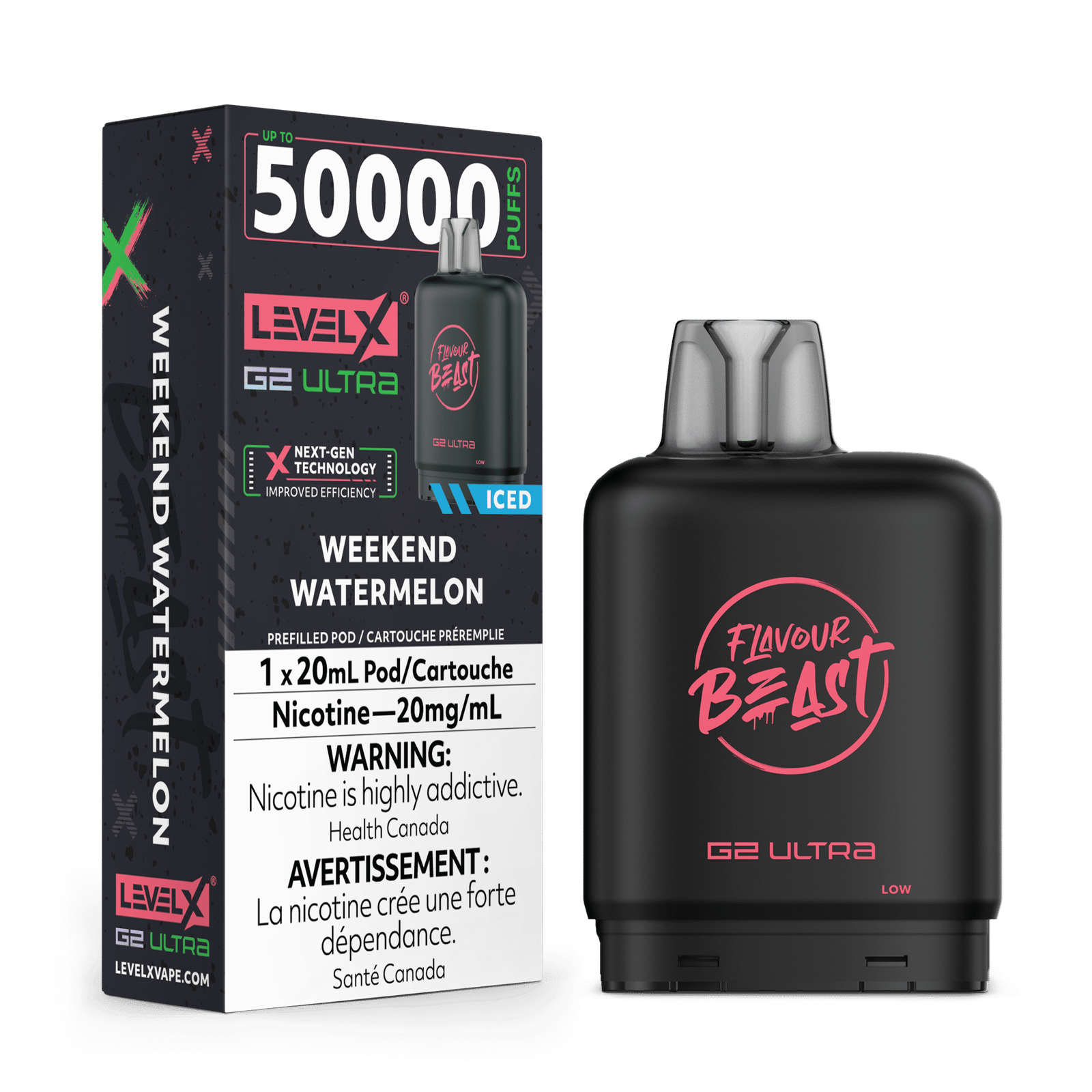 Level X FB G2 Ultra 50K - Weekend Watermelon