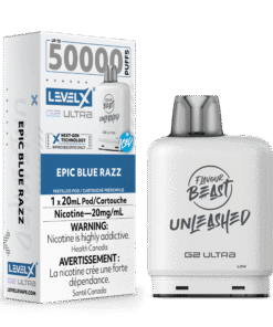 Level X FB UNLEASHED G2 Ultra 50K - Epic Blue Razz