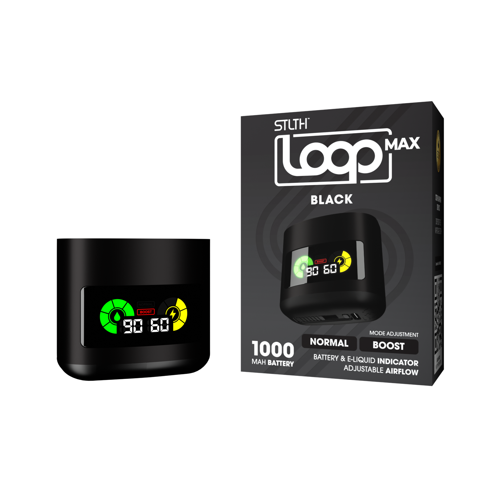 Stlth Loop Max 1000mah Battery Device Kit 1pk