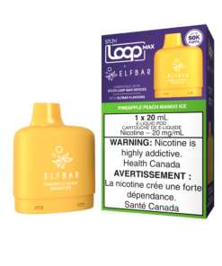 Stlth Loop Max X Elfbar Pod 50K - Pineapple Peach Mango Ice