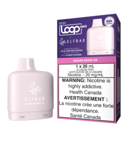 Stlth Loop Max X Elfbar Pod 50K - Sakura Grape Ice